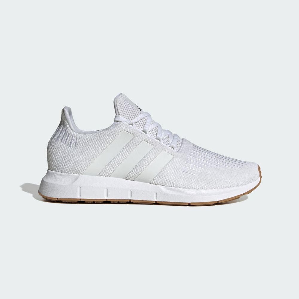 Basket Adidas Swift Run 1.0 Blanche Noir Homme | CHL-08931975