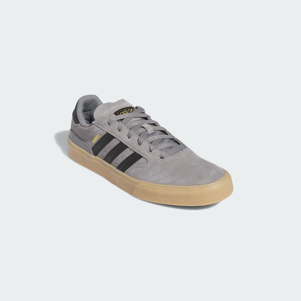 Basket Adidas Busenitz Vulc II Grise Noir Doré Homme | BGC-92664146