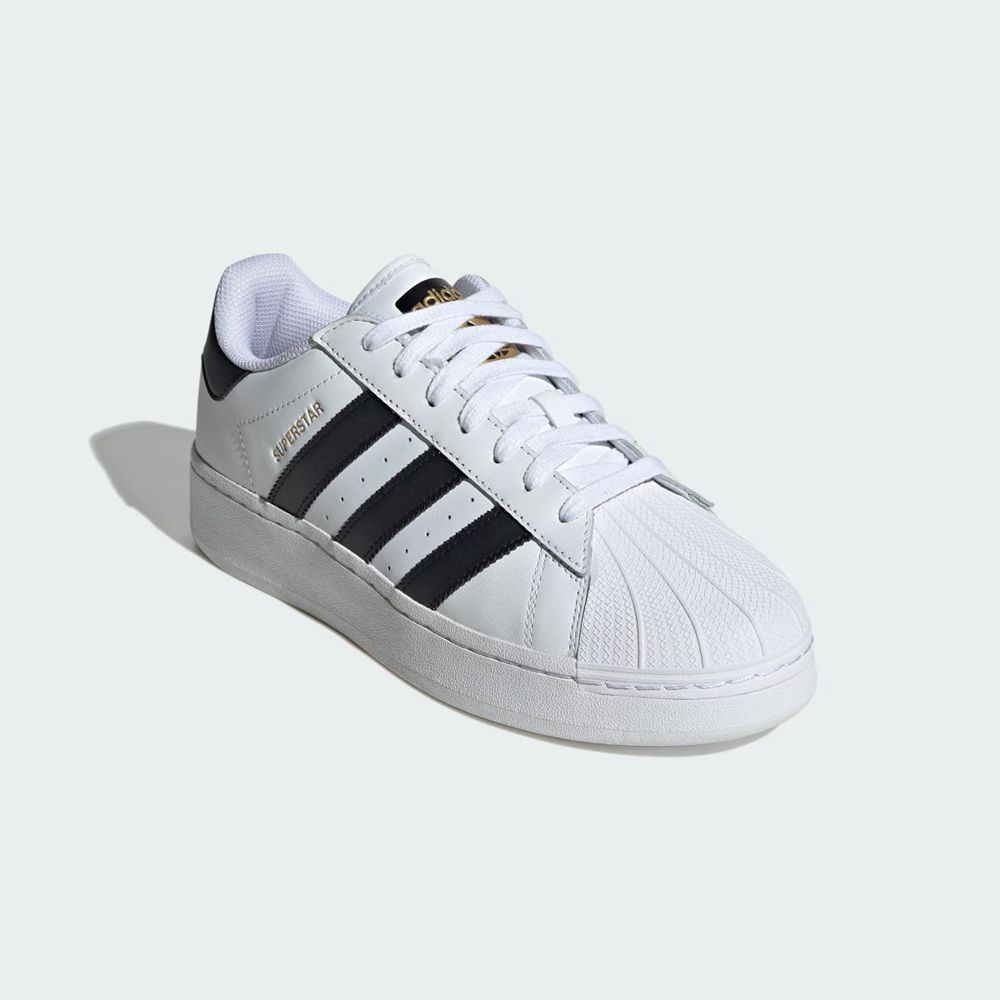 Basket Adidas Superstar XLG Blanche Noir Doré Homme | WPF-34576650