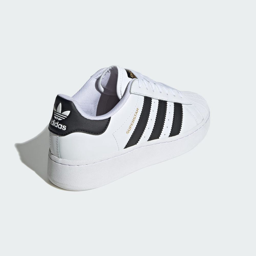 Basket Adidas Superstar XLG Blanche Noir Doré Homme | WPF-34576650