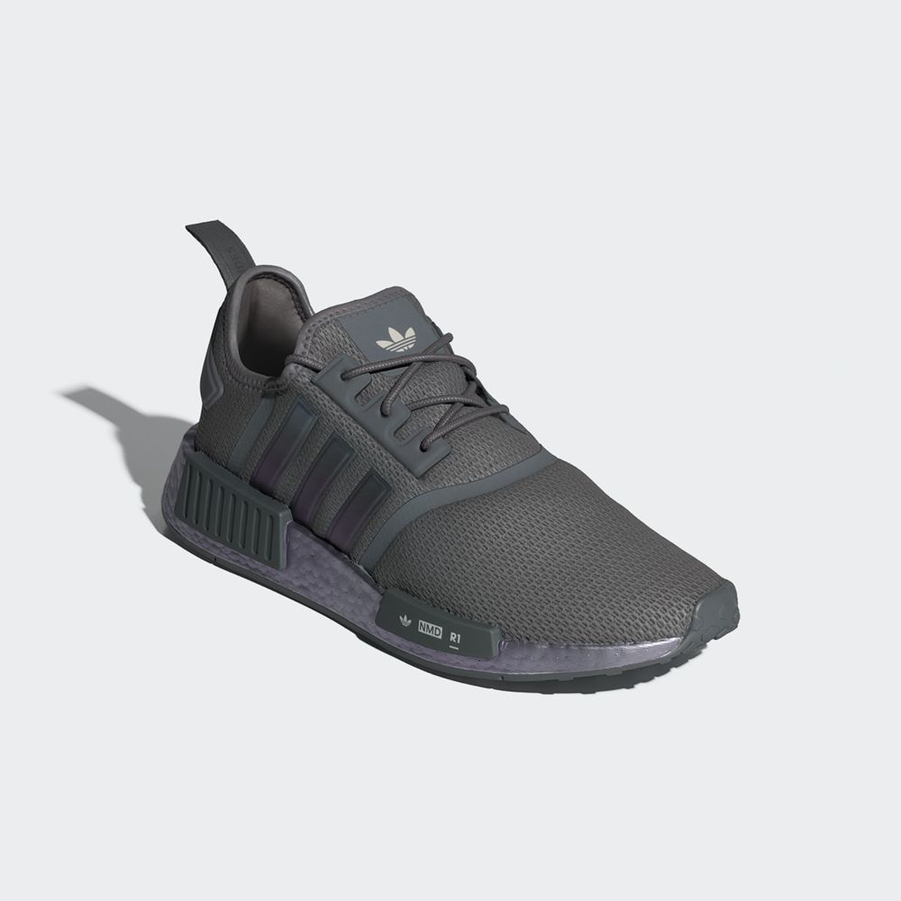 Basket Adidas NMD_R1 Grise Homme | PUP-20866083