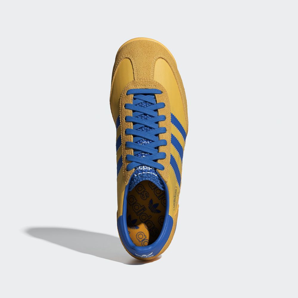 Basket Adidas SL 72 RS Jaune Bleu Blanche Homme | URK-62727106