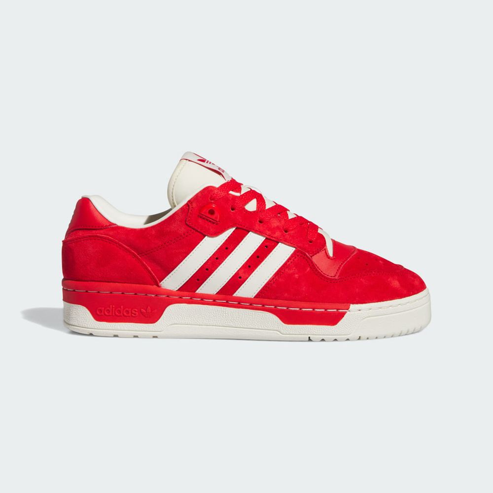 Basket Adidas Rivalry Low Rouge Blanche Homme | RFU-23982925