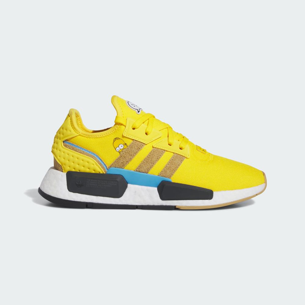 Basket Adidas NMD_G1 Boost Jaune Blanche Noir Homme | ATC-84523310