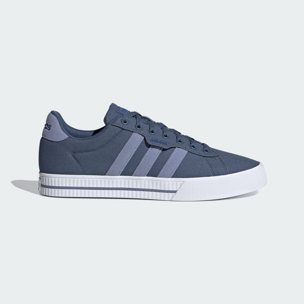 Basket Adidas Daily 3.0 Bleu Marine Violette Bleu Homme | MAY-02262123