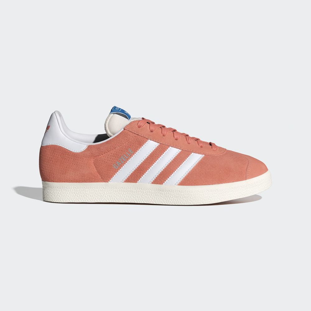 Basket Adidas Gazelle Rose Blanche Homme | DGZ-73617883