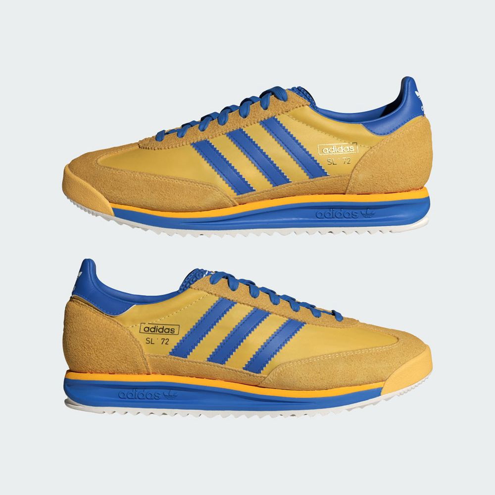 Basket Adidas SL 72 RS Jaune Bleu Blanche Homme | URK-62727106