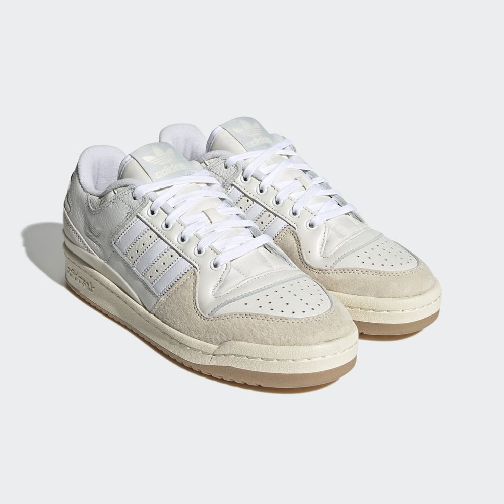 Basket Adidas Forum 84 Low ADV Blanche Homme | KSX-45617049