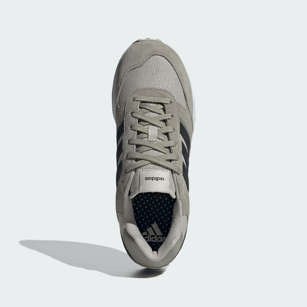 Basket Adidas Run 80s Argent Grise Homme | SLX-26070542