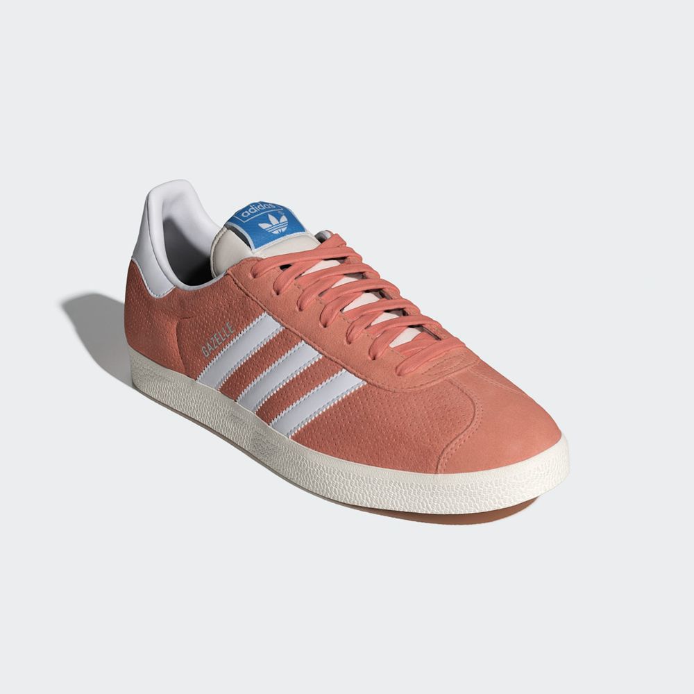 Basket Adidas Gazelle Rose Blanche Homme | DGZ-73617883