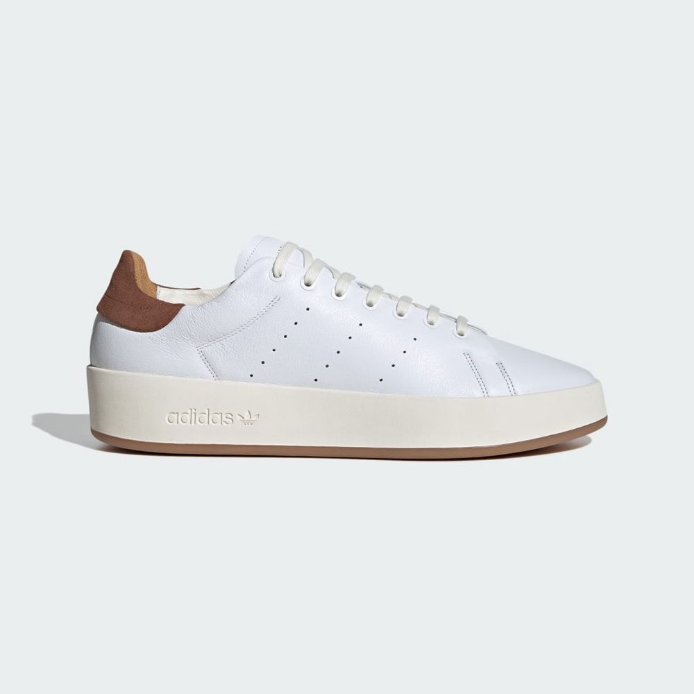 Basket Adidas Stan Smith Recon Blanche Marron Homme | YIE-80055486