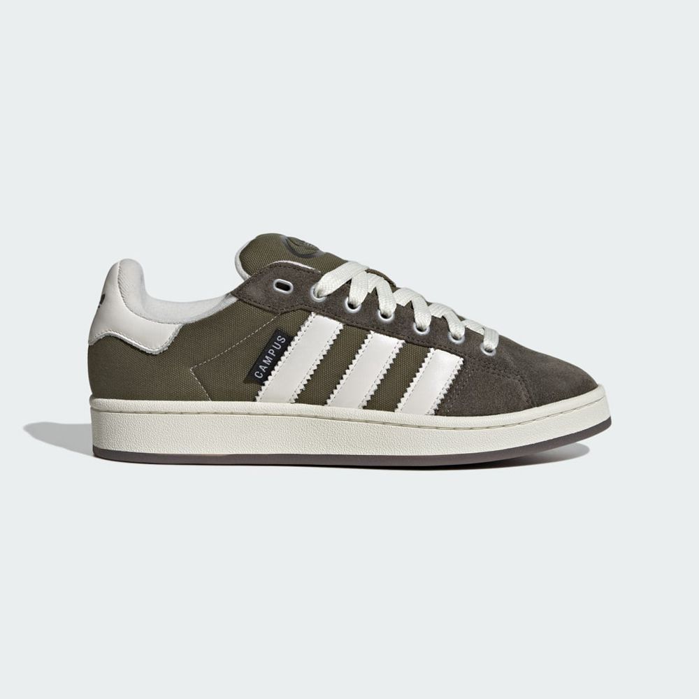 Basket Adidas Campus 00s Vert Olive Blanche Homme | YJX-23096212