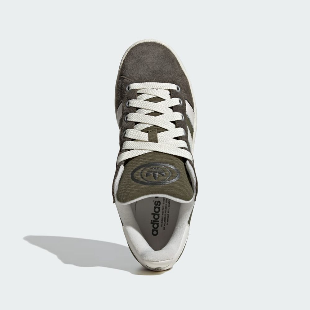 Basket Adidas Campus 00s Vert Olive Blanche Homme | YJX-23096212