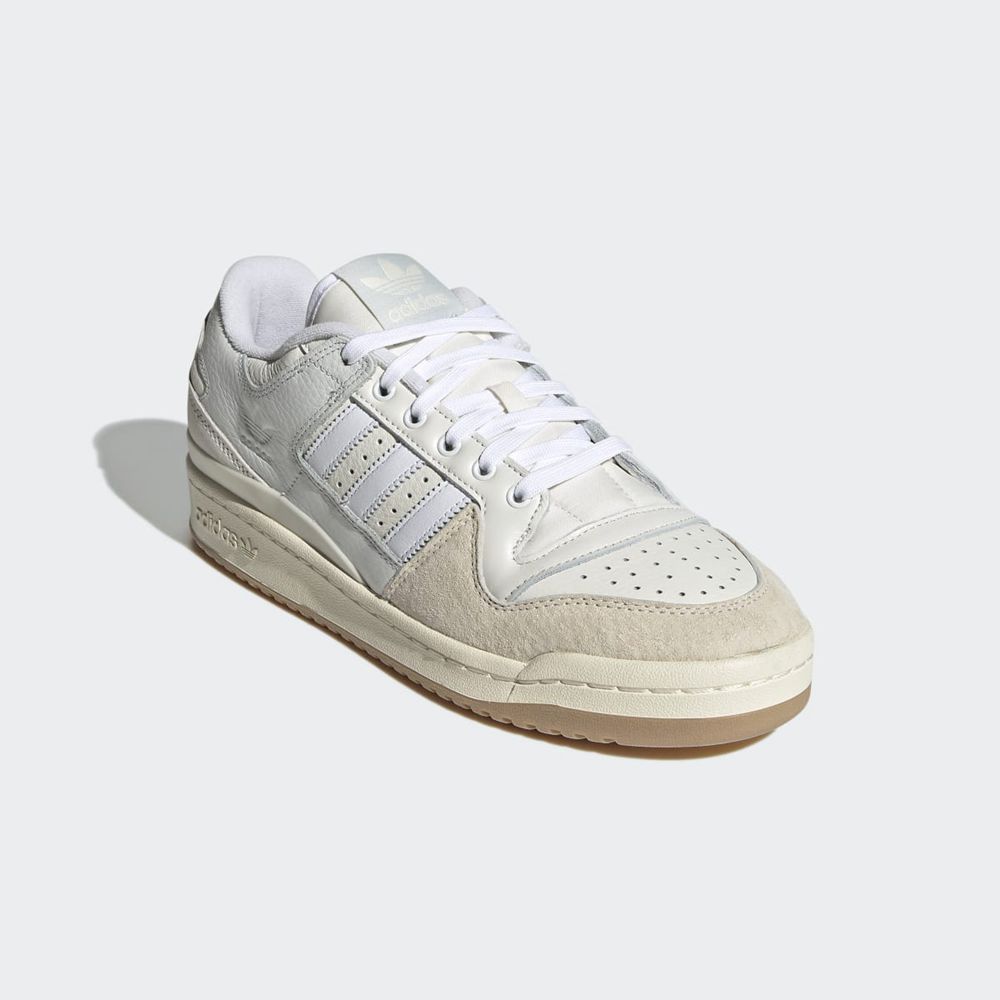 Basket Adidas Forum 84 Low ADV Blanche Homme | KSX-45617049