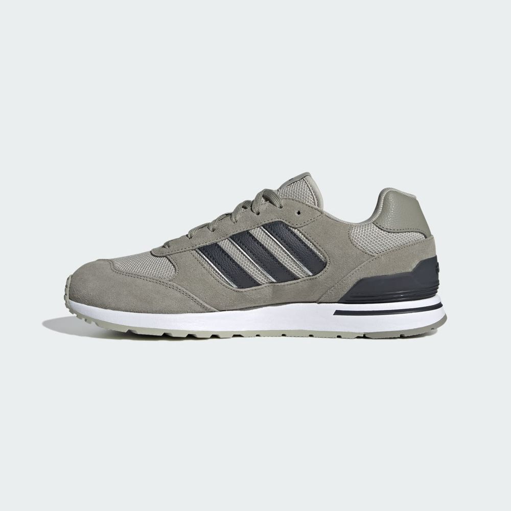 Basket Adidas Run 80s Argent Grise Homme | SLX-26070542