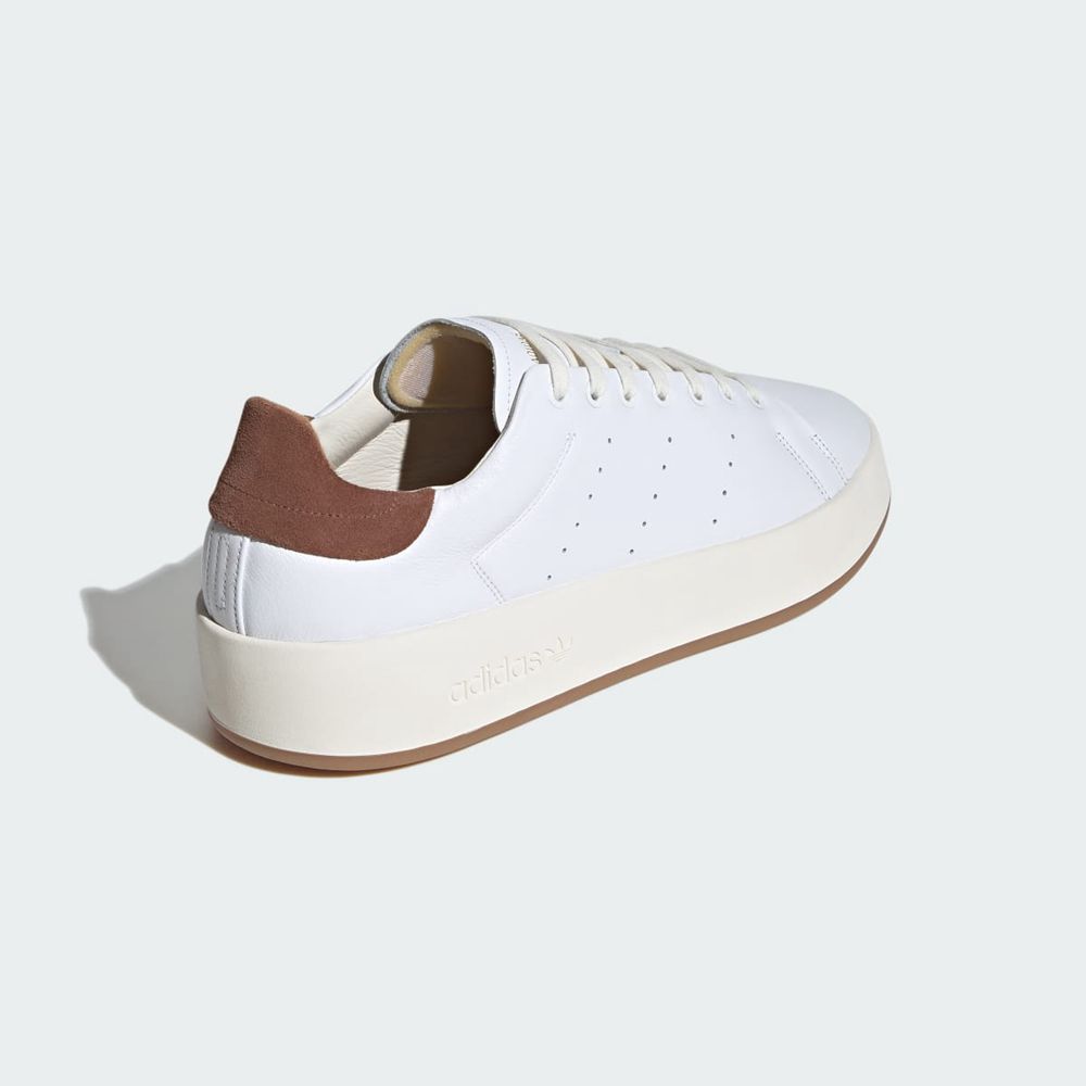 Basket Adidas Stan Smith Recon Blanche Marron Homme | YIE-80055486