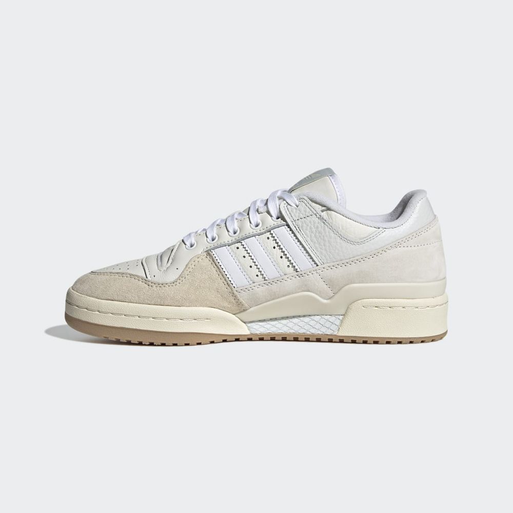 Basket Adidas Forum 84 Low ADV Blanche Homme | KSX-45617049