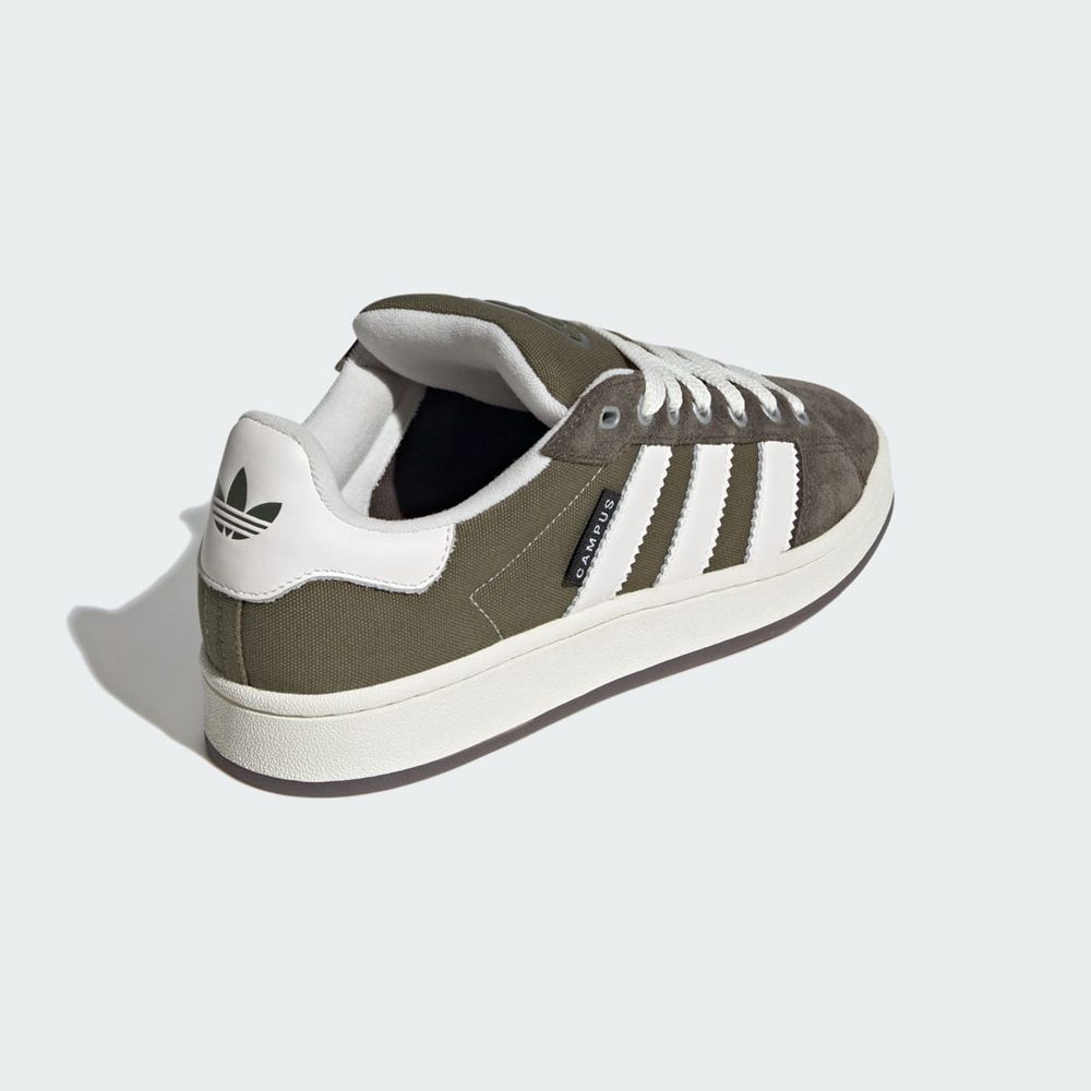 Basket Adidas Campus 00s Vert Olive Blanche Homme | YJX-23096212