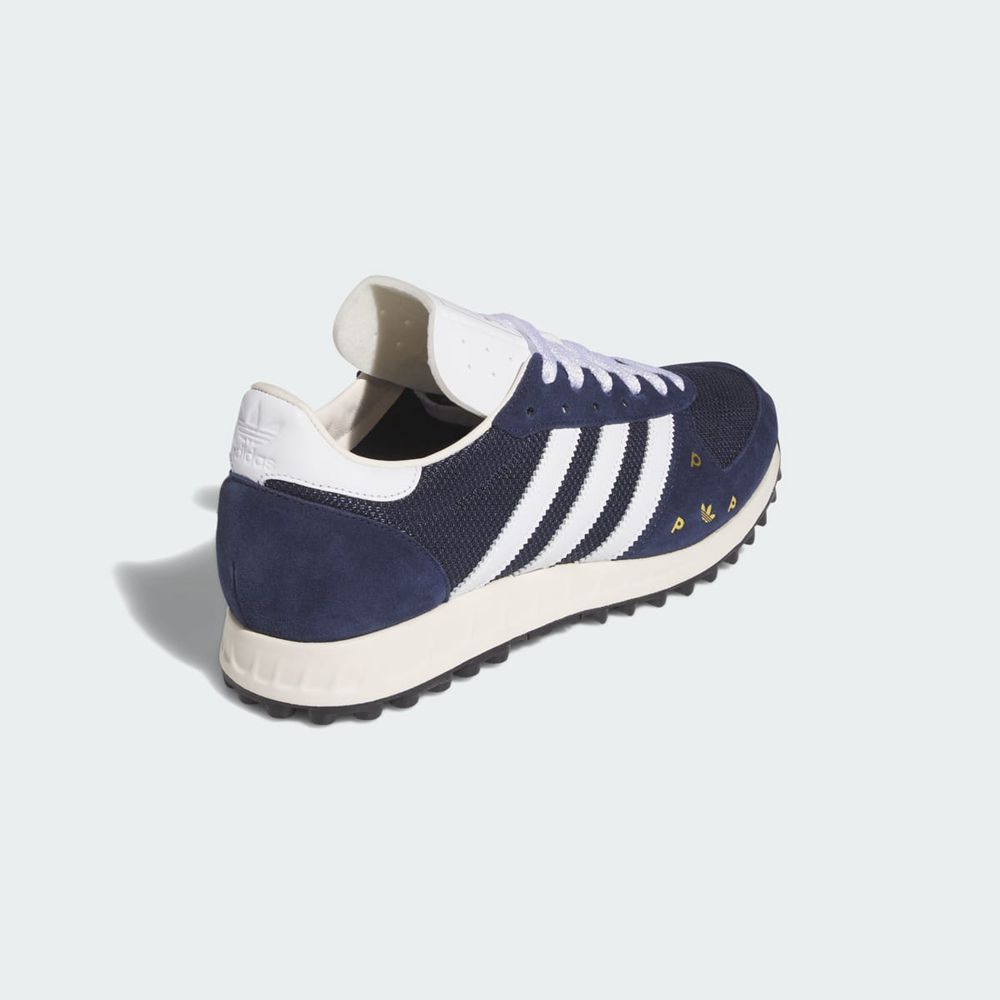 Basket Adidas Pop Trading Co TRX Bleu Marine Blanche Homme | VPJ-73705039