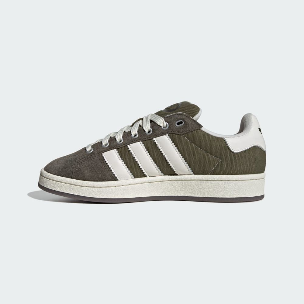 Basket Adidas Campus 00s Vert Olive Blanche Homme | YJX-23096212