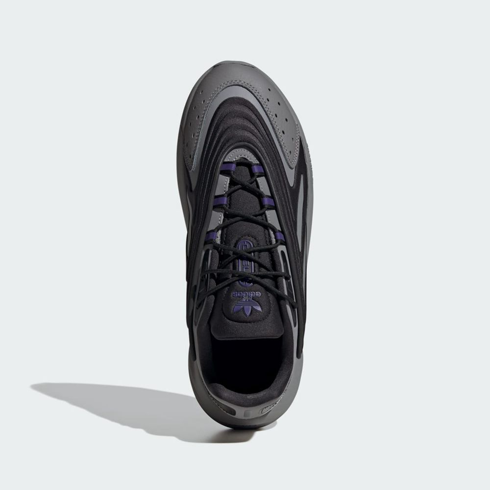 Basket Adidas Ozelia Noir Argent Violette Homme | GJS-52058068