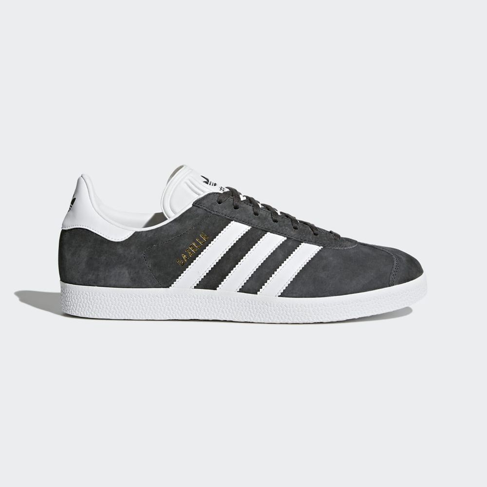 Basket Adidas Gazelle Grise Blanche Doré Homme | TWA-02834933