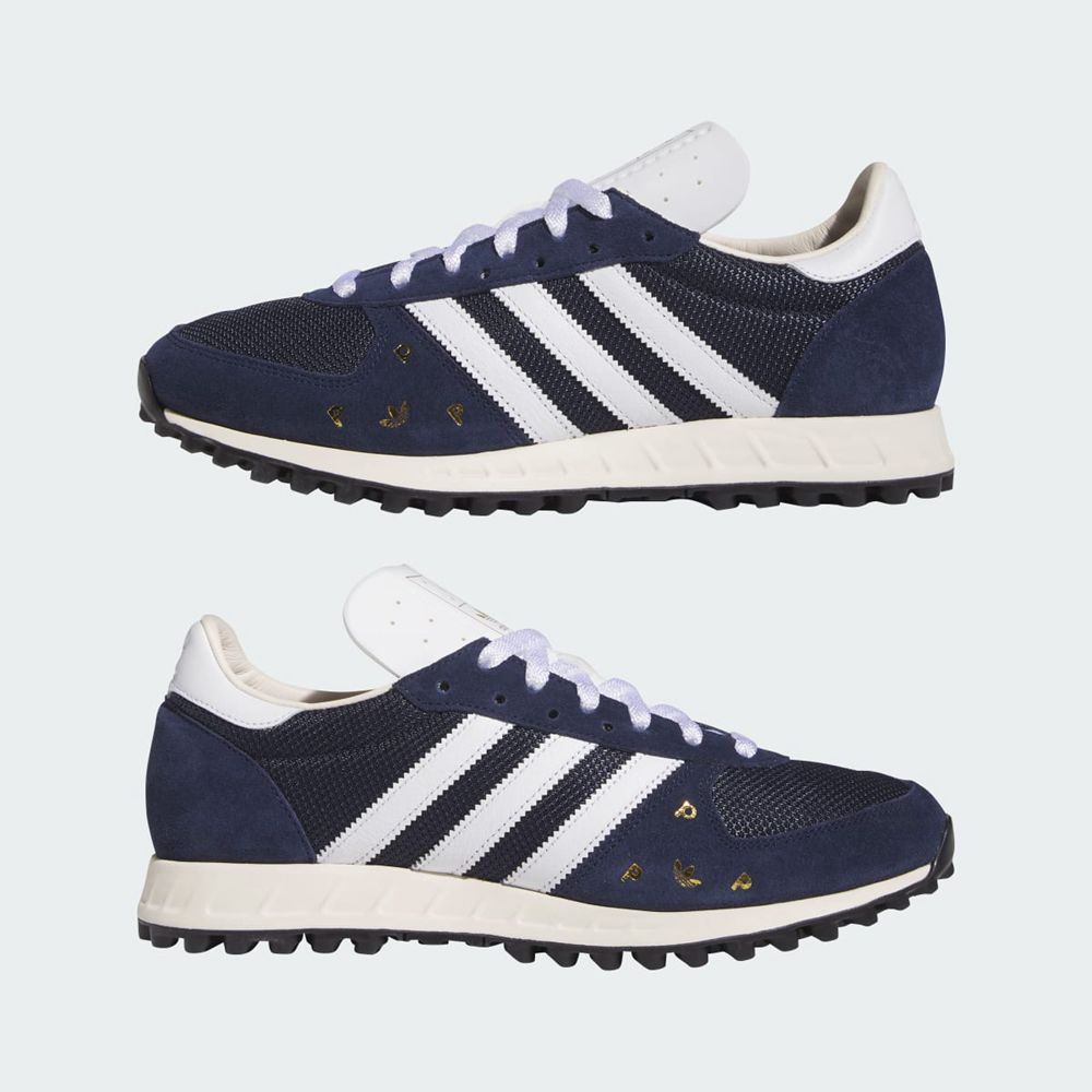 Basket Adidas Pop Trading Co TRX Bleu Marine Blanche Homme | VPJ-73705039