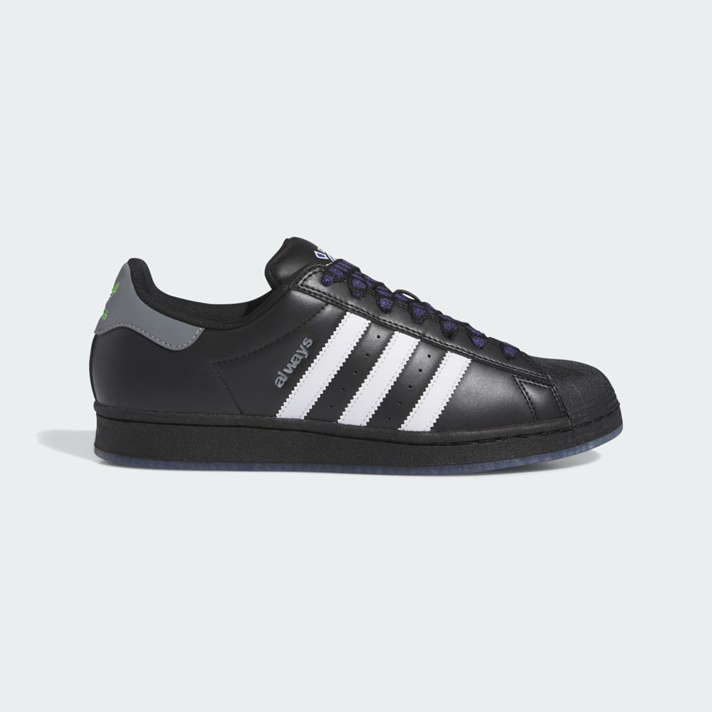 Basket Adidas Superstar ADV x Always Noir Blanche Grise Homme | LGD-73616170