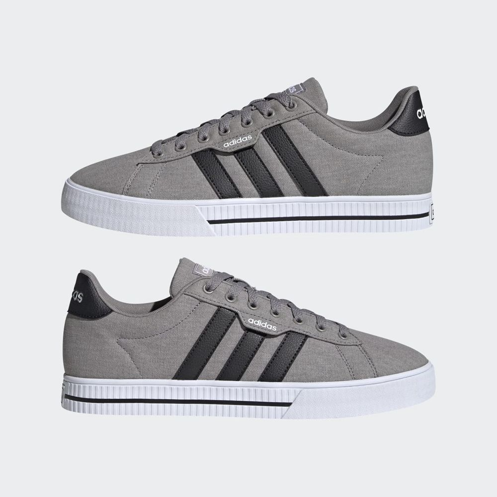 Basket Adidas Daily 3.0 Grise Noir Homme | QTA-63405127