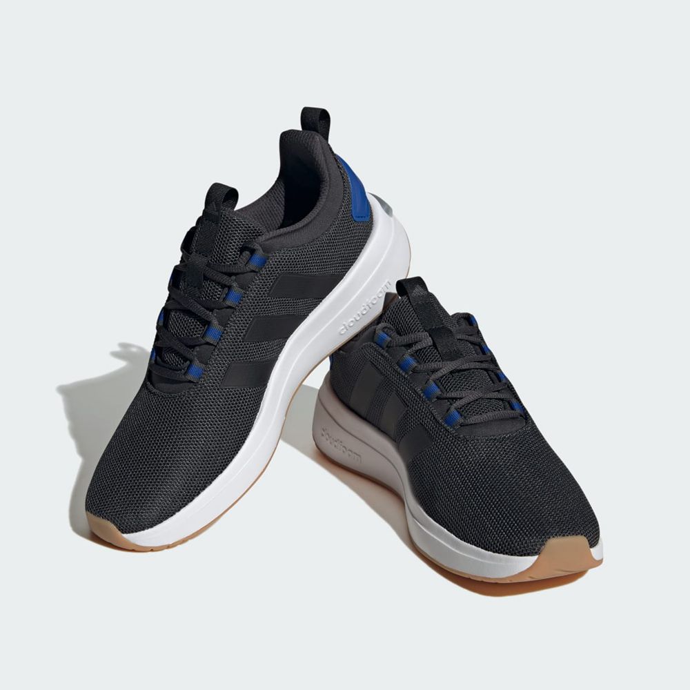 Basket Adidas Racer TR23 Grise Noir Bleu Homme | QOP-94074053