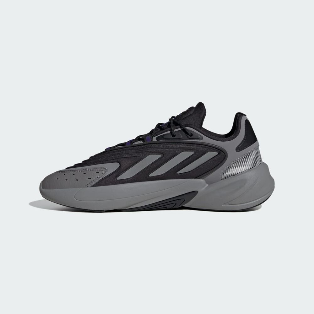 Basket Adidas Ozelia Noir Argent Violette Homme | GJS-52058068