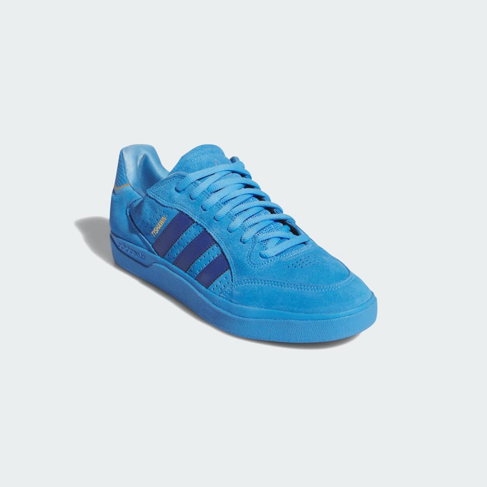 Basket Adidas Tyshawn Low Bleu Homme | JOL-41136050