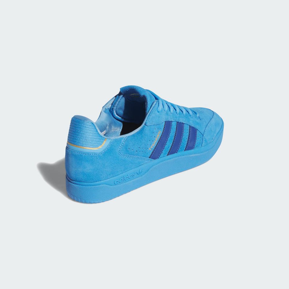 Basket Adidas Tyshawn Low Bleu Homme | JOL-41136050