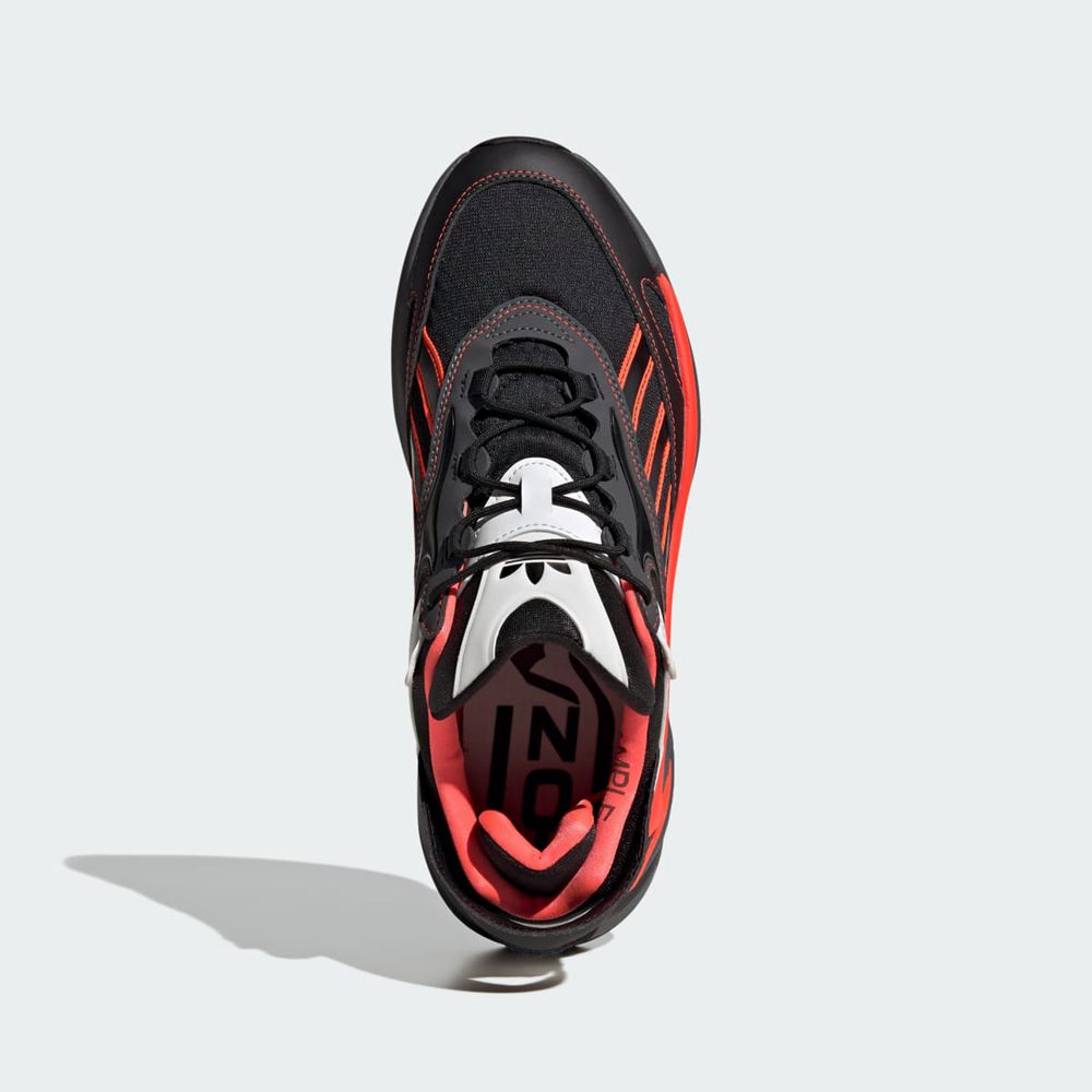 Basket Adidas Ozmorph Noir Grise Rouge Homme | QEJ-78548437