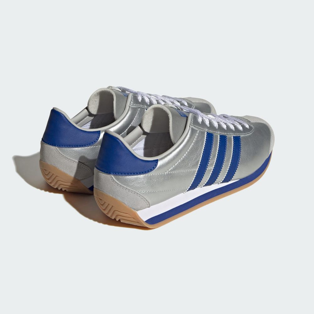 Basket Adidas Country OG Argent Bleu Blanche Homme | VMO-78638580