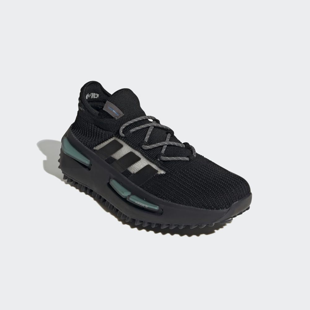 Basket Adidas NMD S1 Noir Bleu Homme | KSS-20425986