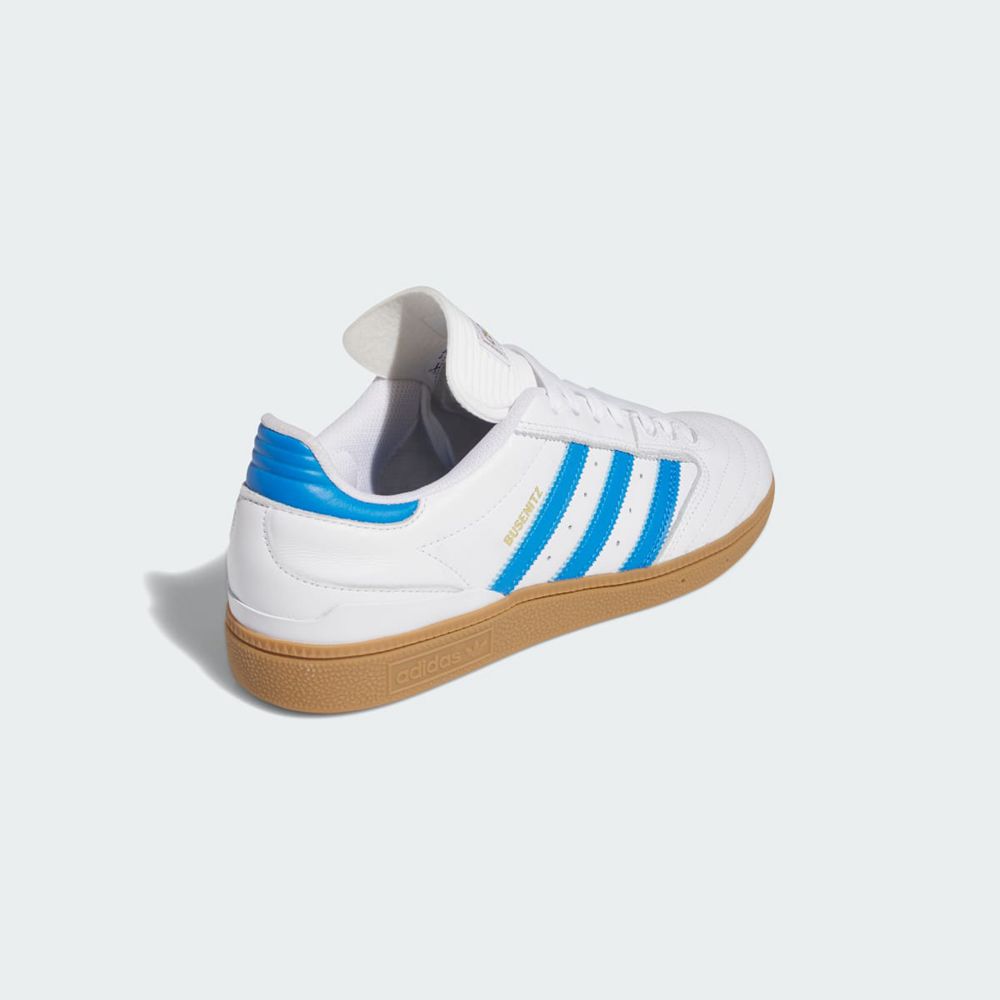 Basket Adidas Busenitz Blanche Bleu Doré Homme | NNS-67900346