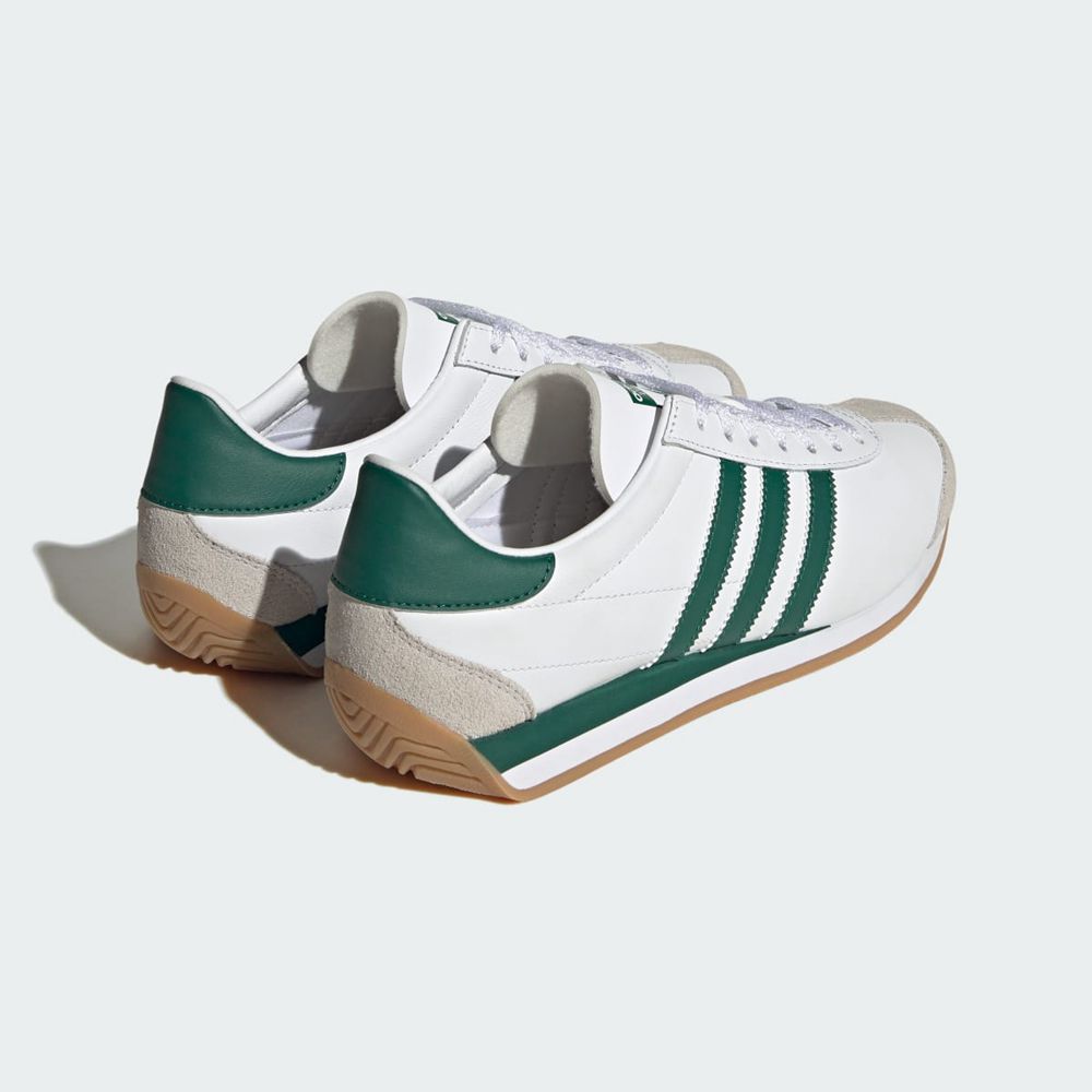 Basket Adidas Country OG Blanche Vert Homme | LOR-78536489