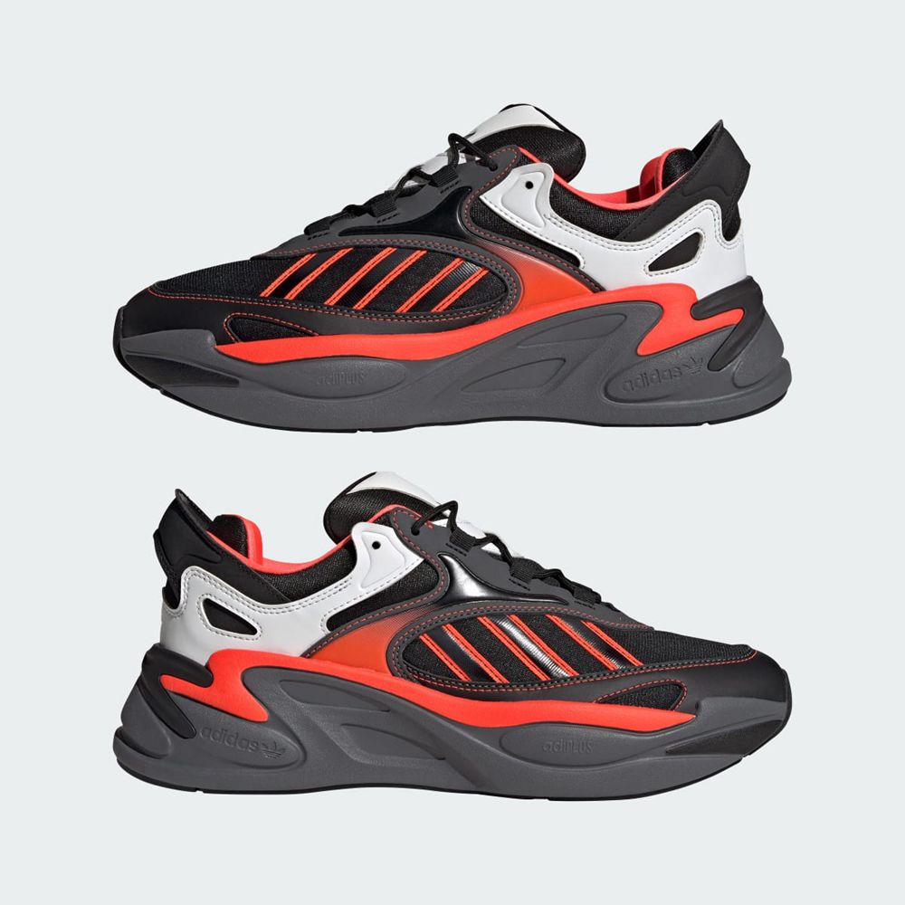 Basket Adidas Ozmorph Noir Grise Rouge Homme | QEJ-78548437