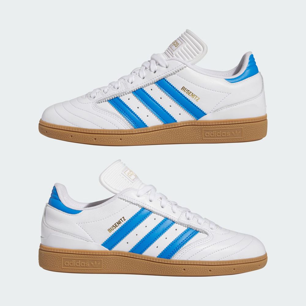 Basket Adidas Busenitz Blanche Bleu Doré Homme | NNS-67900346