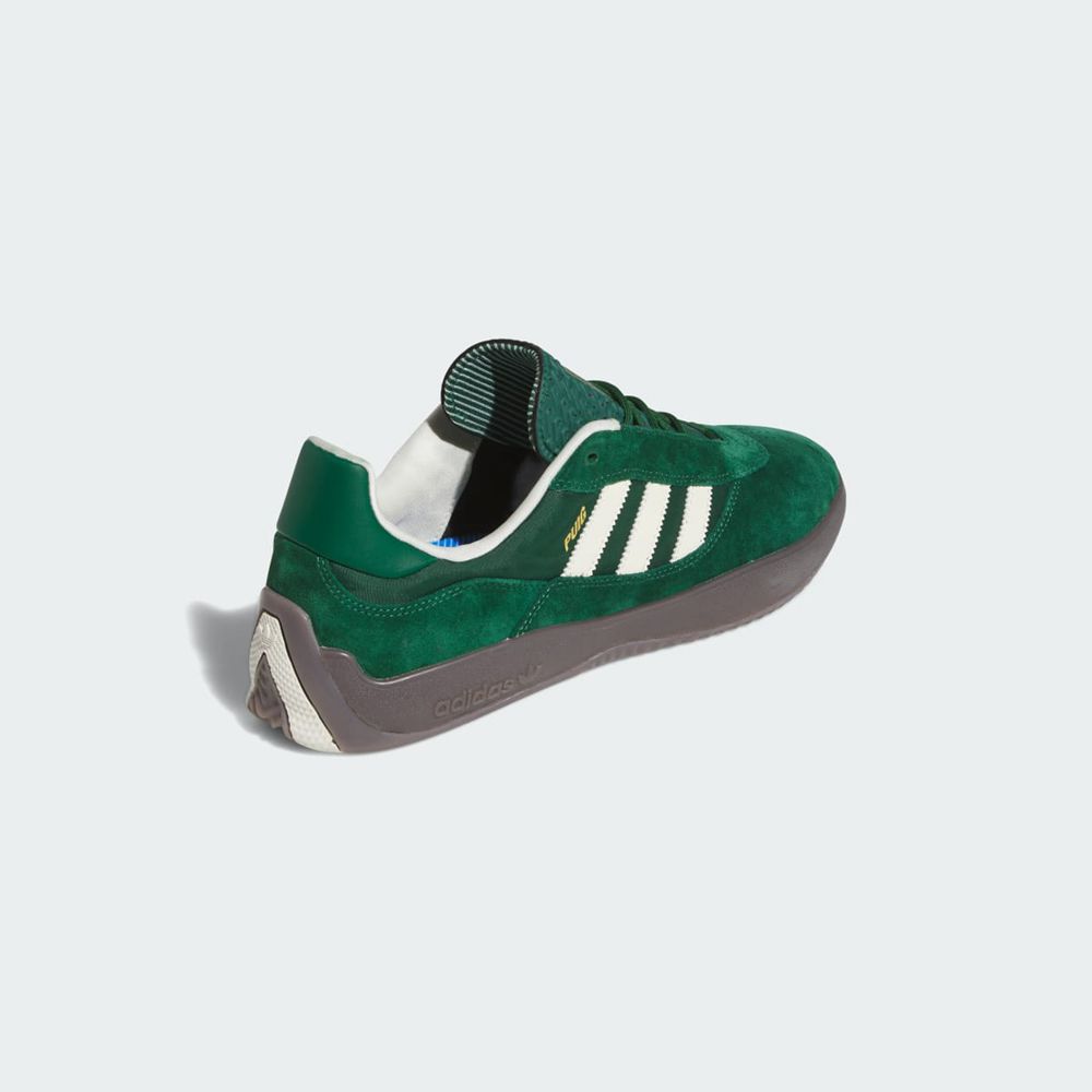 Basket Adidas Puig Vert Blanche Homme | ZAG-10703867