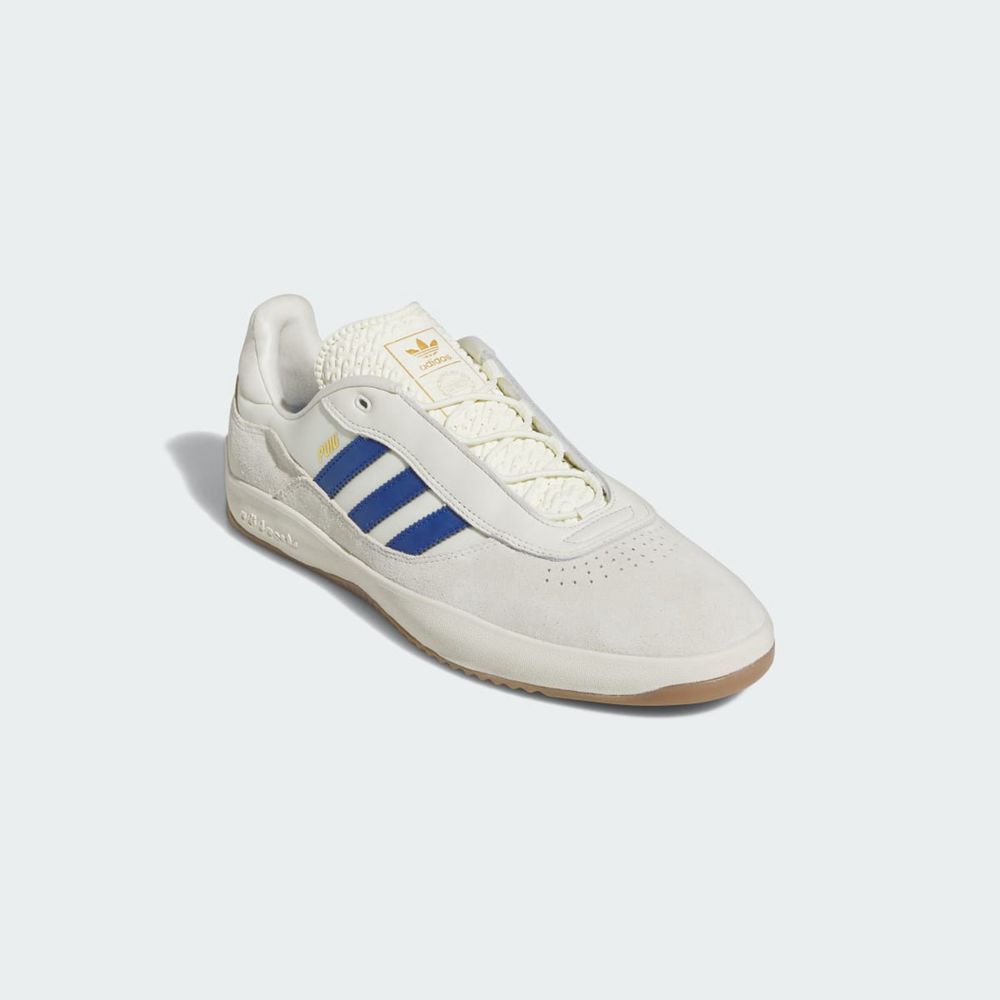 Basket Adidas Puig Blanche Bleu Homme | XCS-62560008