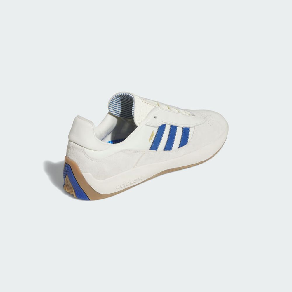 Basket Adidas Puig Blanche Bleu Homme | XCS-62560008