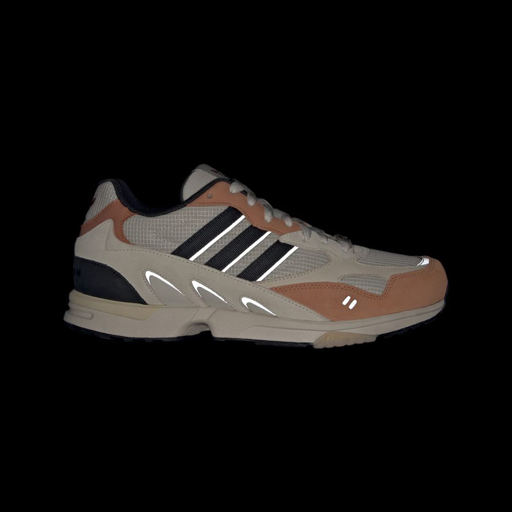 Basket Adidas Torsion Super Blanche Grise Marron Homme | KII-46868691