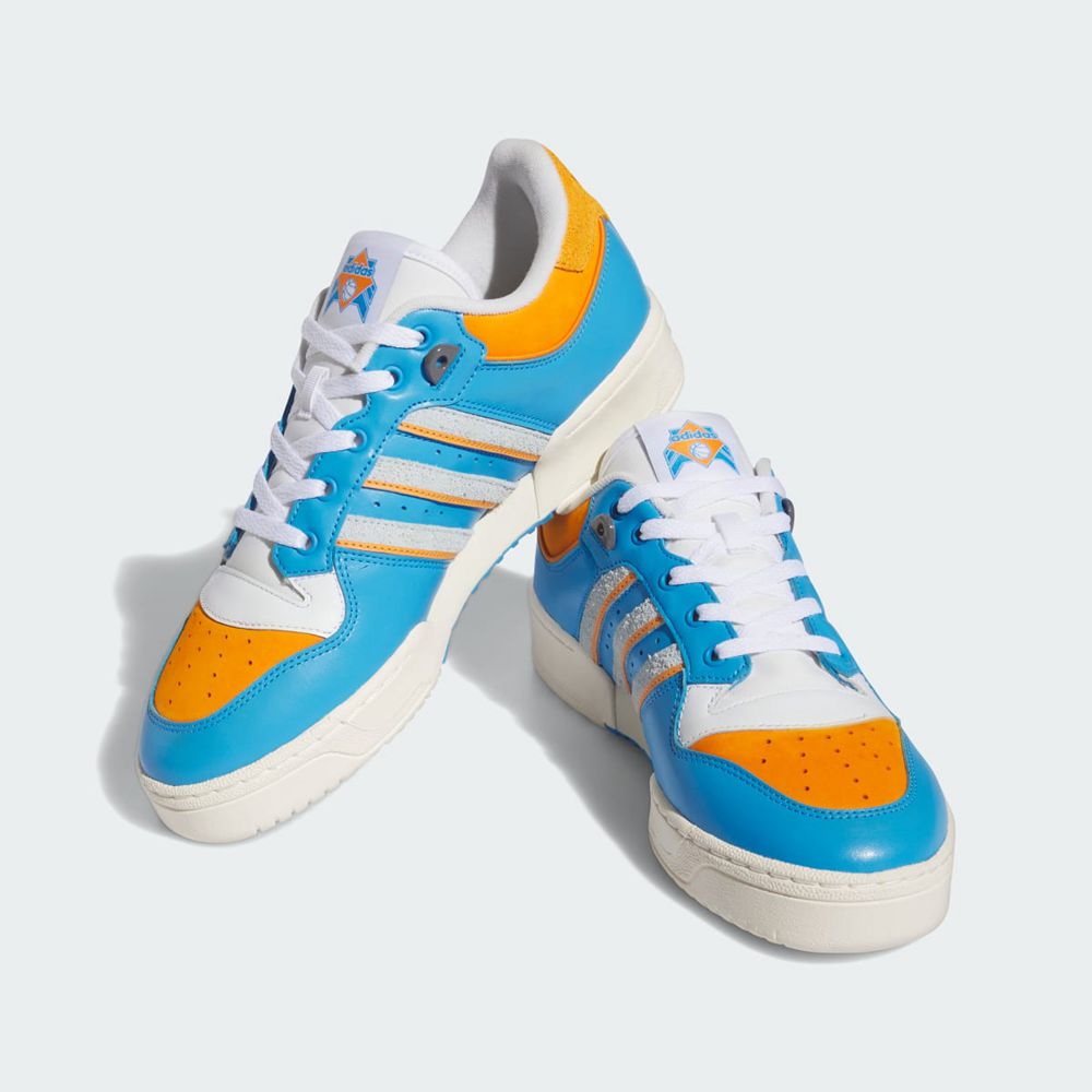 Basket Adidas Rivalry Low Itchy Bleu Blanche Marron Homme | JDN-00496518