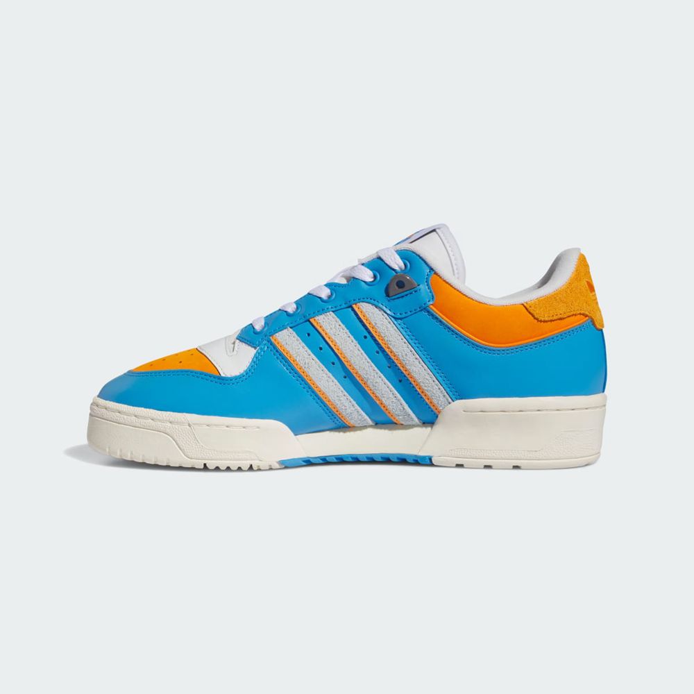 Basket Adidas Rivalry Low Itchy Bleu Blanche Marron Homme | JDN-00496518