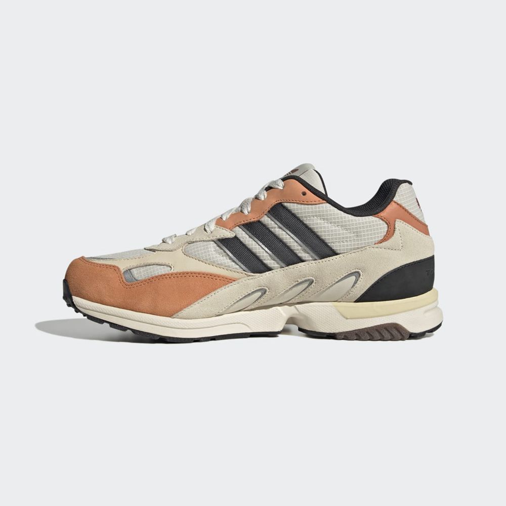 Basket Adidas Torsion Super Blanche Grise Marron Homme | KII-46868691