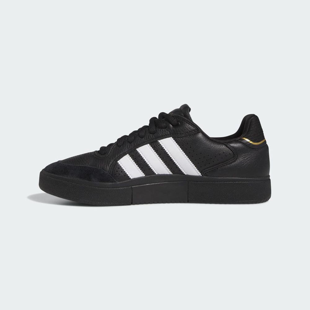 Basket Adidas Tyshawn Low Noir Blanche Doré Homme | YLJ-63616433