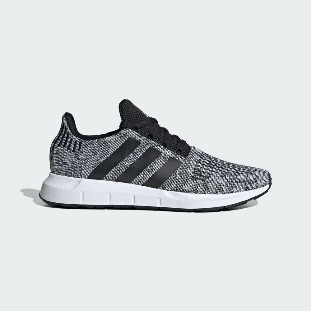 Basket Adidas Swift Run 1.0 Noir Blanche Homme | ZJJ-35512719