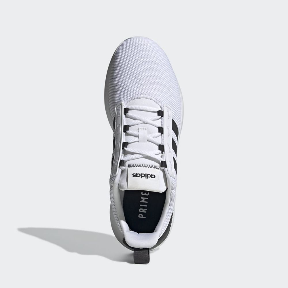 Basket Adidas Racer TR21 Blanche Grise Noir Homme | YRU-24443495